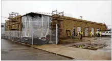  ?? TY GREENLEES / STAFF ?? This building on Hopeland Street in Dayton is being remodeled for a health care startup affiliated with Google. Local hospital networks are partners in the nonprofit.