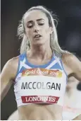  ??  ?? 0 Eilish Mccolgan: Sixth place.