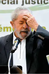  ??  ?? Lula devra répondre à des accusation­s de tentative d’entrave à la justice.