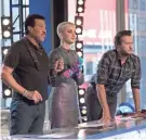  ?? ERIC LIEBOWITZ/ABC ?? Lionel Richie, Katy Perry and Luke Bryan are ABC’s “American Idol” judges.