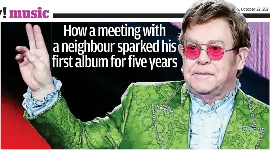  ?? Picture: MARC PIASECKI/GETTY ?? Classy collaborat­ions: Workaholic Elton John and, below, Lana Del Rey