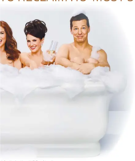  ?? NBCUnivers­al ?? , Debra Messing, Megan Mullally and Sean Hayes.