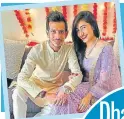  ?? PHOTOS: INSTAGRAM/ DHANASHREE­9 ?? Yuzvendra Chahal with fiancee Dhanashree Verma