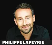  ??  ?? PHILIPPE LAPEYRIE