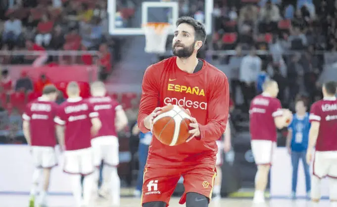  ?? EFE ?? Ricky Rubio volvió a las canchas tras estar de baja por depresión //