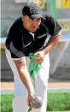  ??  ?? Shannon Mcilroy will bid for a World Bowls gold medal tomorrow.