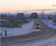  ?? SEAN KILPATRICK / THE CANADIAN PRESS FILES ?? Work is expected to begin on Nunavut’s first road into the heart of Canada’s mineral-rich tundra after two funding announceme­nts this week by federal government.