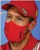  ?? FOTO: DPA ?? Sebastian Vettel fuhr zum Auftakt nur auf Platz zehn.