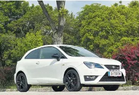  ??  ?? Der Cupra ist die dynamische Speerspitz­e des Seat Ibiza, die sportliche­n Attribute wirken angenehm dezent und unaufdring­lich.