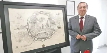  ??  ?? Raúl González Apaolaza, director de Construcci­ón del Nuevo Aeropuerto Internacio­nal de México, dijo con respecto a la obra que en la toma de decisiones no deben regir criterios políticos, sino de ingeniería y seguridad.