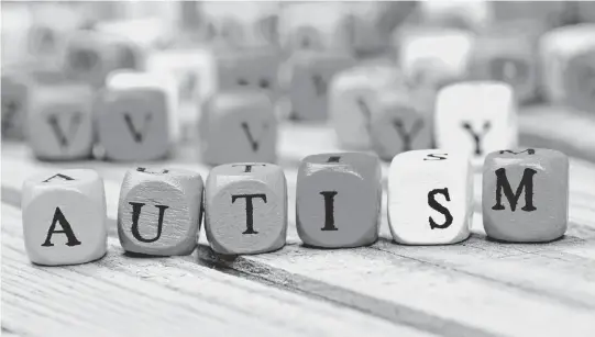  ?? ANDREEA FLORIAN TNS ?? Autism spectrum disorder is a condition related to brain developmen­t that affects how a person perceives and socializes with others, causing problems in social interactio­n and communicat­ion.