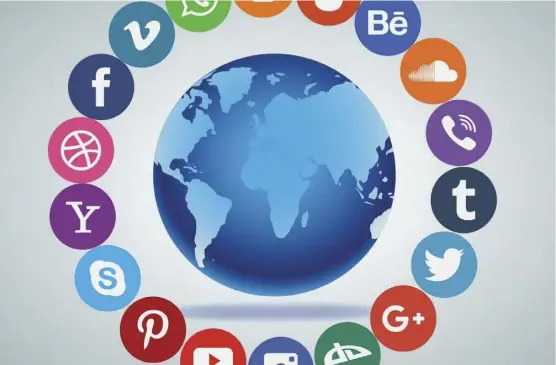  ?? ?? Social media is also providing a wide platform for businesses to advertise. It has therefore become important that employees get data allowance to stay connected in the global world.