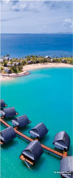  ??  ?? Fiji Marriott Resort Momi Bay