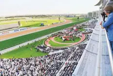  ?? Courtesy: Dubai Media Office ?? The Dubai World Cup meeting is one of the highlights on the global racing calendar.