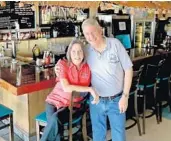  ?? MIKE STOCKER/SUN SENTINEL ?? Lora and Chuck Ternosky, owners of Calypso Restaurant, a Caribbean haven for fresh Bahamian conch, peppery jerk wings, peel-and-eat shrimp and cutters, have sold their business after 32 years.