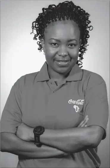  ?? PHOTO: SUPPLIED ?? Coca-Cola Beverages South Africa logistics director Flora Jika was appointed into her new position last month.