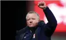  ?? Photograph: Jan Kruger/Getty Images ?? Seven wins from the last eight games have certainly vindicated new manager Chris Wilder’s decision to switch to a back three.