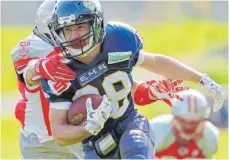  ?? FOTO: FLORIAN ACHBERGER ?? Mit einem Heimsieg im zweiten Play-off-Spiel um den Aufstieg zur GFL 2 gegen die Darmstadt Diamonds können die Biberach Beavers den größten Erfolg in der Vereinsges­chichte perfekt machen.