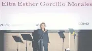  ??  ?? Tras la liberación de Elba Esther Gordillo Morales no hay otra averiguaci­ón en su contra, según fuentes de la PGR.