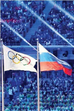  ?? Foto: imago/UPI Photo ?? Dürfen Russlands beste Winterspor­tler in Pyeongchan­g starten? Wenn ja, unter welcher Flagge: der olympische­n oder der russischen?