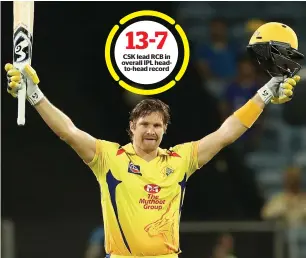  ?? PTI file ?? Shane Watson has impressed with the bat and ball for Chennai Super Kings. —
