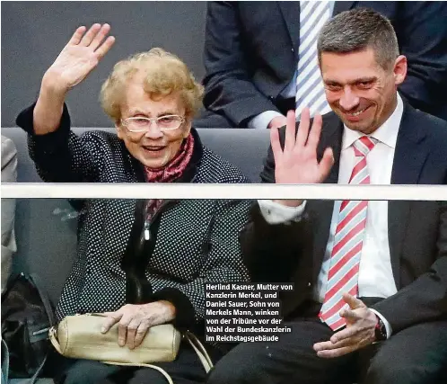 merkels mutter 89 auch beim vierten amtseid dabei pressreader