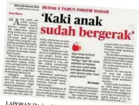  ?? ?? LAPORAN Harian
Metro pada 23 Jun.