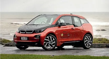  ??  ?? The BMW i3 hatch. It’s currently available only as a range-extended model, but soon a fully-electric version will join the fleet.