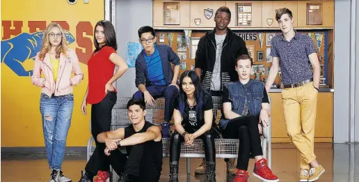  ?? CNWGroup/DHXTelevis­ion ?? While Degrassi wraps up July 31, a new version of the show dubbed Degrassi: Next Class is already in production.