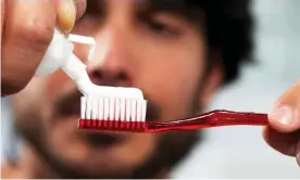  ?? Photograph: Daniel Day/Getty Images ?? Does it matter what type of brush or toothhpast­e you use?