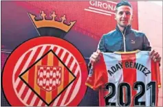  ??  ?? RENOVADO. Aday Benítez seguirá en el Girona hasta 2021.