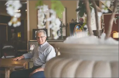  ?? BEA AHBECK/NEWS-SENTINEL ?? Thornton House owner Al Nunes is pictured at the Downtown Lodi furniture store. The store is celebratin­g its 40th anniversar­y this year.