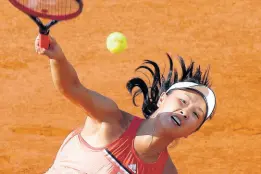  ?? AP PHOTOS ?? What happened to tennis star Peng Shuai?