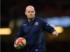  ?? (Getty) ?? Gregor Townsend has stirred the pot this week