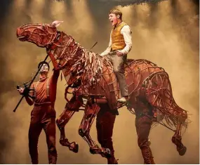  ??  ?? ‘War Horse’ sold out its run in 2009, don’t miss it this time