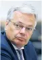  ??  ?? Didier Reynders, Justiz.