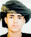  ??  ?? Mahdar Hussein al-Hag, a 17-yearold student, was riding his motorcycle home after buying vegetables when he was killed in a drone strike.