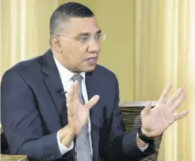  ?? ?? HOLNESS... the people should have a say on Jamaica’s final court