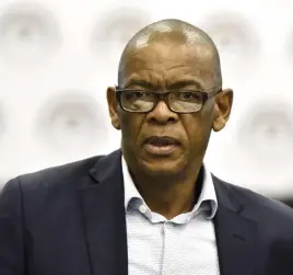  ?? Picture: Neil McCartney ?? HEIR-APPARENT. ANC secretary-general Ace Magashule has been anointed as the Zuma camp’s boss.