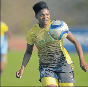  ?? Picture: GALLO IMAGES ?? BACK IN ACTION: Lebogang Mabatle has been recalled to the Banyana Banyana squad