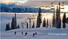  ??  ?? Fernie Alpine Resort