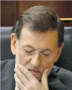  ??  ?? Spanish Prime Minister Mariano Rajoy