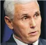  ??  ?? Mike Pence