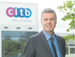  ??  ?? Ian Hughes, CITB Strategic Partnershi­ps director in Scotland.