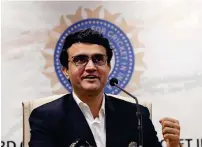  ?? -- AFP ?? THE REALITY: BCCI president Sourav Ganguly has admitted that it’s not going to be easy to stage the IPL this year.