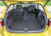  ??  ?? VW leads way for boot space with seats in place