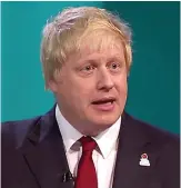  ??  ?? Messy: Boris Johnson’s blond mop-top