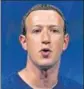  ?? AFP/FILE ?? Mark Zuckerberg, CEO, ■Facebook