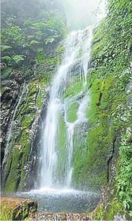  ?? GENTILEZA LEONEL ARAMAYO ?? CASCADA LA TOMA. Es una experienci­a para hacer todo el año.