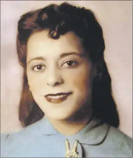  ?? COMMUniCaT­iOns nOva sCOTia ?? Viola Desmond, shown in this undated handout image, is often described as Canada’s Rosa Parks for her 1946 decision to sit in a whites-only section of a Nova Scotia movie theatre, will be the first woman to be celebrated on the face of a Canadian...